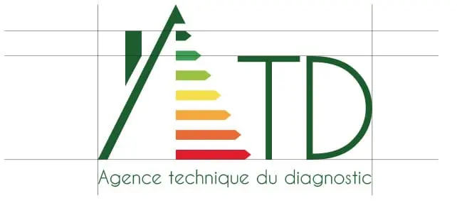 Logo identité visuelle Agence du Diagnostic.