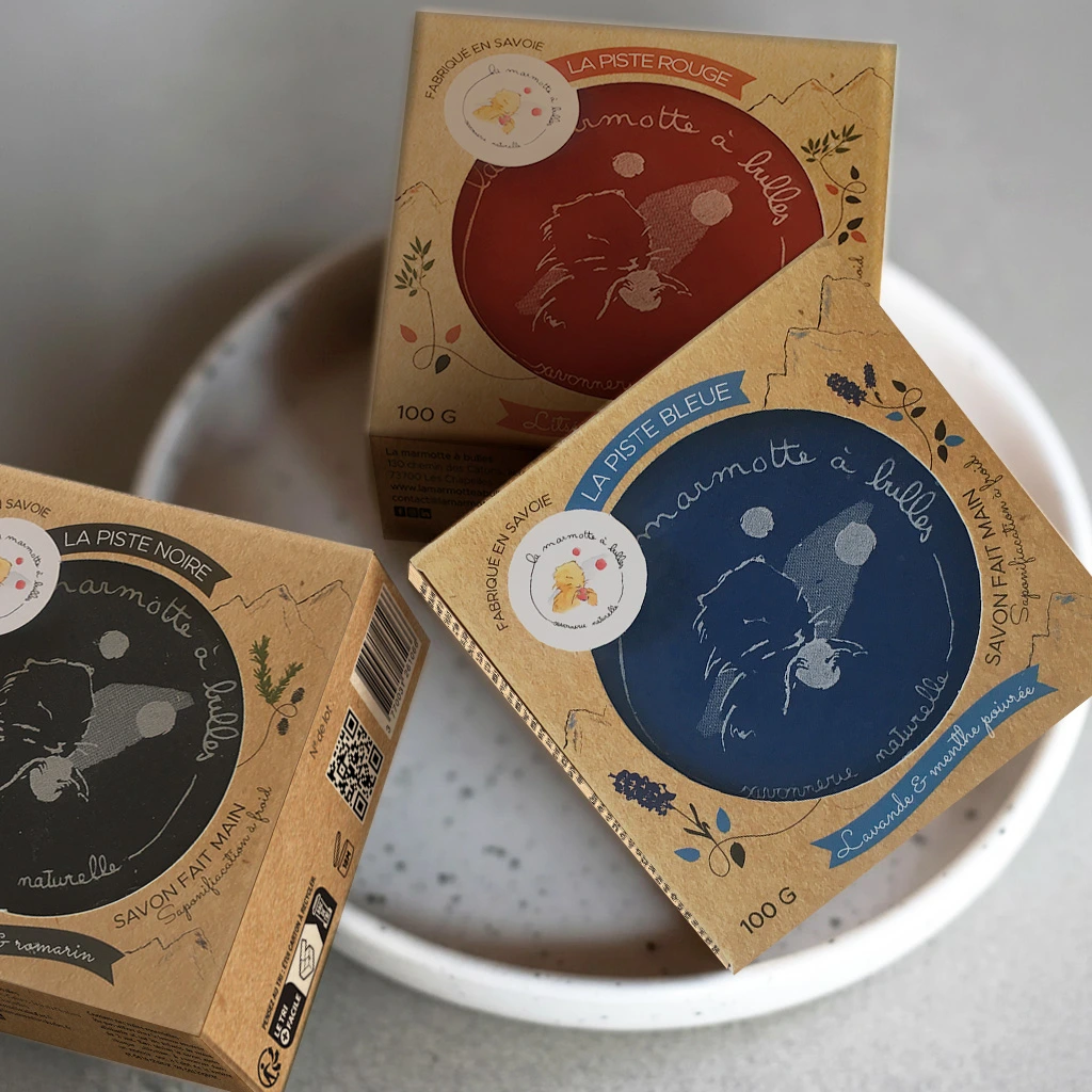 Création pacakging pour une savonnerie artisanale