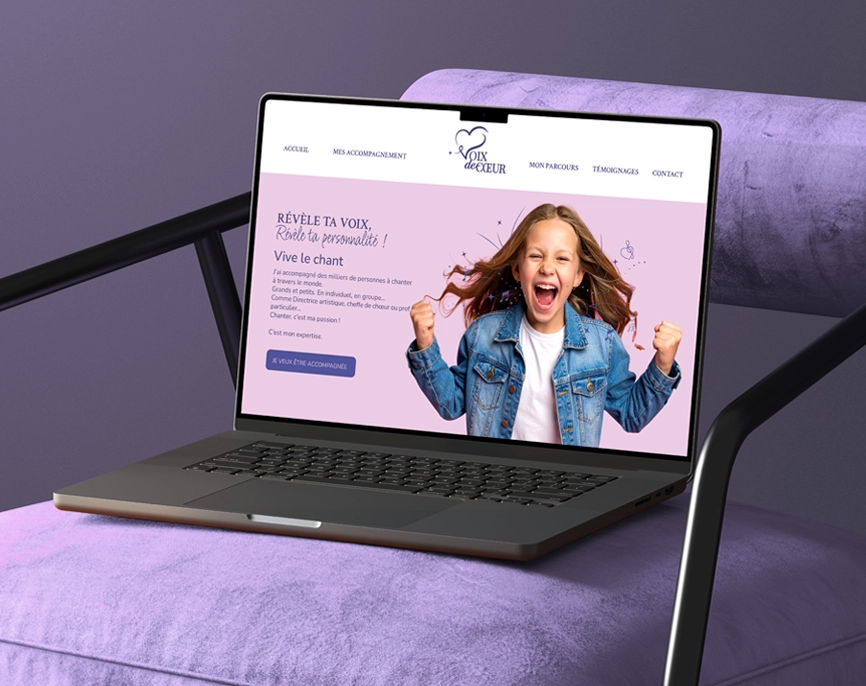 Coach vocale site internet