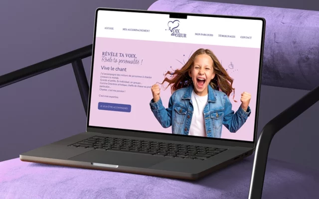 Coach vocale site internet